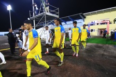ORANJESTAD , ARUBA - JUNE 8: Aruba vs Curaçao on Saturday, June 8, 2024 at Compleho Deportivo Guillermo Prospero Trinidad in Oranjestad , 
(Photo by Davyne Croes/DAC Image)