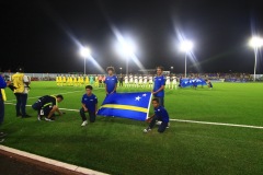 ORANJESTAD , ARUBA - JUNE 8: Aruba vs Curaçao on Saturday, June 8, 2024 at Compleho Deportivo Guillermo Prospero Trinidad in Oranjestad , (Photo by Davyne Croes/DAC Image)