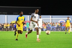 ORANJESTAD , ARUBA - JUNE 8: Aruba vs Curaçao on Saturday, June 8, 2024 at Compleho Deportivo Guillermo Prospero Trinidad in Oranjestad , 
(Photo by Davyne Croes/DAC Image)