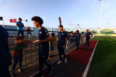 ORANJESTAD , ARUBA - JUNE 8: Aruba vs Curaçao on Saturday, June 8, 2024 at Compleho Deportivo Guillermo Prospero Trinidad in Oranjestad , (Photo by Davyne Croes/DAC Image)