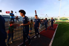 ORANJESTAD , ARUBA - JUNE 8: Aruba vs Curaçao on Saturday, June 8, 2024 at Compleho Deportivo Guillermo Prospero Trinidad in Oranjestad , (Photo by Davyne Croes/DAC Image)