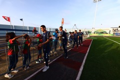 ORANJESTAD , ARUBA - JUNE 8: Aruba vs Curaçao on Saturday, June 8, 2024 at Compleho Deportivo Guillermo Prospero Trinidad in Oranjestad , 
(Photo by Davyne Croes/DAC Image)