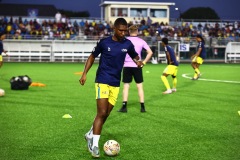 ORANJESTAD , ARUBA - JUNE 8: Aruba vs Curaçao on Saturday, June 8, 2024 at Compleho Deportivo Guillermo Prospero Trinidad in Oranjestad , 
(Photo by Davyne Croes/DAC Image)