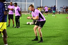 ORANJESTAD , ARUBA - JUNE 8: Aruba vs Curaçao on Saturday, June 8, 2024 at Compleho Deportivo Guillermo Prospero Trinidad in Oranjestad , 
(Photo by Davyne Croes/DAC Image)