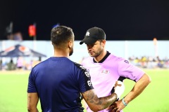 ORANJESTAD , ARUBA - JUNE 8: Aruba vs Curaçao on Saturday, June 8, 2024 at Compleho Deportivo Guillermo Prospero Trinidad in Oranjestad , 
(Photo by Davyne Croes/DAC Image)