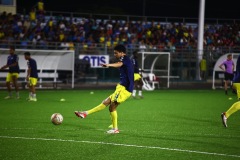 ORANJESTAD , ARUBA - JUNE 8: Aruba vs Curaçao on Saturday, June 8, 2024 at Compleho Deportivo Guillermo Prospero Trinidad in Oranjestad , 
(Photo by Davyne Croes/DAC Image)