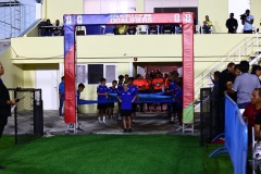ORANJESTAD , ARUBA - JUNE 8: Aruba vs Curaçao on Saturday, June 8, 2024 at Compleho Deportivo Guillermo Prospero Trinidad in Oranjestad , 
(Photo by Davyne Croes/DAC Image)