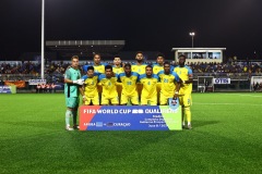 ORANJESTAD , ARUBA - JUNE 8: Aruba vs Curaçao on Saturday, June 8, 2024 at Compleho Deportivo Guillermo Prospero Trinidad in Oranjestad , 
(Photo by Davyne Croes/DAC Image)