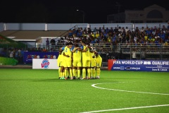 ORANJESTAD , ARUBA - JUNE 8: Aruba vs Curaçao on Saturday, June 8, 2024 at Compleho Deportivo Guillermo Prospero Trinidad in Oranjestad , (Photo by Davyne Croes/DAC Image)