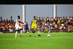 ORANJESTAD , ARUBA - JUNE 8: Aruba vs Curaçao on Saturday, June 8, 2024 at Compleho Deportivo Guillermo Prospero Trinidad in Oranjestad , 
(Photo by Davyne Croes/DAC Image)