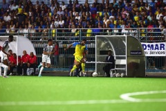 ORANJESTAD , ARUBA - JUNE 8: Aruba vs Curaçao on Saturday, June 8, 2024 at Compleho Deportivo Guillermo Prospero Trinidad in Oranjestad , (Photo by Davyne Croes/DAC Image)