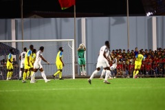 ORANJESTAD , ARUBA - JUNE 8: Aruba vs Curaçao on Saturday, June 8, 2024 at Compleho Deportivo Guillermo Prospero Trinidad in Oranjestad , 
(Photo by Davyne Croes/DAC Image)