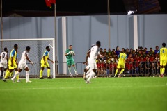 ORANJESTAD , ARUBA - JUNE 8: Aruba vs Curaçao on Saturday, June 8, 2024 at Compleho Deportivo Guillermo Prospero Trinidad in Oranjestad , 
(Photo by Davyne Croes/DAC Image)