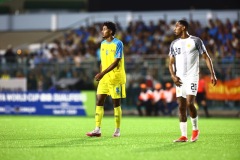 ORANJESTAD , ARUBA - JUNE 8: Aruba vs Curaçao on Saturday, June 8, 2024 at Compleho Deportivo Guillermo Prospero Trinidad in Oranjestad , 
(Photo by Davyne Croes/DAC Image)