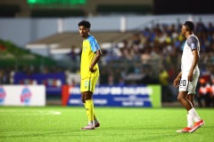 ORANJESTAD , ARUBA - JUNE 8: Aruba vs Curaçao on Saturday, June 8, 2024 at Compleho Deportivo Guillermo Prospero Trinidad in Oranjestad , (Photo by Davyne Croes/DAC Image)