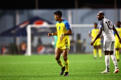 ORANJESTAD , ARUBA - JUNE 8: Aruba vs Curaçao on Saturday, June 8, 2024 at Compleho Deportivo Guillermo Prospero Trinidad in Oranjestad , 
(Photo by Davyne Croes/DAC Image)