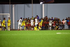ORANJESTAD , ARUBA - JUNE 8: Aruba vs Curaçao on Saturday, June 8, 2024 at Compleho Deportivo Guillermo Prospero Trinidad in Oranjestad , 
(Photo by Davyne Croes/DAC Image)