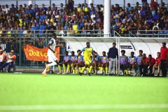 ORANJESTAD , ARUBA - JUNE 8: Aruba vs Curaçao on Saturday, June 8, 2024 at Compleho Deportivo Guillermo Prospero Trinidad in Oranjestad , 
(Photo by Davyne Croes/DAC Image)