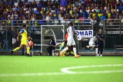 ORANJESTAD , ARUBA - JUNE 8: Aruba vs Curaçao on Saturday, June 8, 2024 at Compleho Deportivo Guillermo Prospero Trinidad in Oranjestad , 
(Photo by Davyne Croes/DAC Image)