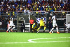 ORANJESTAD , ARUBA - JUNE 8: Aruba vs Curaçao on Saturday, June 8, 2024 at Compleho Deportivo Guillermo Prospero Trinidad in Oranjestad , 
(Photo by Davyne Croes/DAC Image)