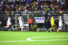 ORANJESTAD , ARUBA - JUNE 8: Aruba vs Curaçao on Saturday, June 8, 2024 at Compleho Deportivo Guillermo Prospero Trinidad in Oranjestad , 
(Photo by Davyne Croes/DAC Image)