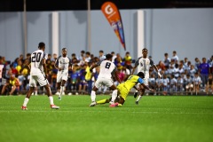 ORANJESTAD , ARUBA - JUNE 8: Aruba vs Curaçao on Saturday, June 8, 2024 at Compleho Deportivo Guillermo Prospero Trinidad in Oranjestad , 
(Photo by Davyne Croes/DAC Image)