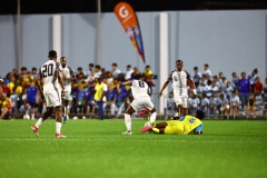 ORANJESTAD , ARUBA - JUNE 8: Aruba vs Curaçao on Saturday, June 8, 2024 at Compleho Deportivo Guillermo Prospero Trinidad in Oranjestad , 
(Photo by Davyne Croes/DAC Image)