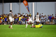 ORANJESTAD , ARUBA - JUNE 8: Aruba vs Curaçao on Saturday, June 8, 2024 at Compleho Deportivo Guillermo Prospero Trinidad in Oranjestad , 
(Photo by Davyne Croes/DAC Image)