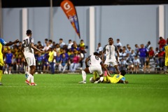 ORANJESTAD , ARUBA - JUNE 8: Aruba vs Curaçao on Saturday, June 8, 2024 at Compleho Deportivo Guillermo Prospero Trinidad in Oranjestad , (Photo by Davyne Croes/DAC Image)