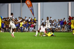ORANJESTAD , ARUBA - JUNE 8: Aruba vs Curaçao on Saturday, June 8, 2024 at Compleho Deportivo Guillermo Prospero Trinidad in Oranjestad , 
(Photo by Davyne Croes/DAC Image)