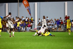 ORANJESTAD , ARUBA - JUNE 8: Aruba vs Curaçao on Saturday, June 8, 2024 at Compleho Deportivo Guillermo Prospero Trinidad in Oranjestad , 
(Photo by Davyne Croes/DAC Image)