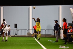 ORANJESTAD , ARUBA - JUNE 8: Aruba vs Curaçao on Saturday, June 8, 2024 at Compleho Deportivo Guillermo Prospero Trinidad in Oranjestad , 
(Photo by Davyne Croes/DAC Image)