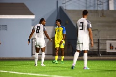 ORANJESTAD , ARUBA - JUNE 8: Aruba vs Curaçao on Saturday, June 8, 2024 at Compleho Deportivo Guillermo Prospero Trinidad in Oranjestad , (Photo by Davyne Croes/DAC Image)