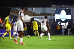 ORANJESTAD , ARUBA - JUNE 8: Aruba vs Curaçao on Saturday, June 8, 2024 at Compleho Deportivo Guillermo Prospero Trinidad in Oranjestad , (Photo by Davyne Croes/DAC Image)