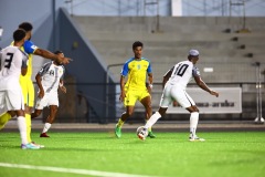 ORANJESTAD , ARUBA - JUNE 8: Aruba vs Curaçao on Saturday, June 8, 2024 at Compleho Deportivo Guillermo Prospero Trinidad in Oranjestad , 
(Photo by Davyne Croes/DAC Image)