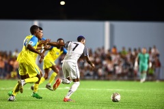ORANJESTAD , ARUBA - JUNE 8: Aruba vs Curaçao on Saturday, June 8, 2024 at Compleho Deportivo Guillermo Prospero Trinidad in Oranjestad , 
(Photo by Davyne Croes/DAC Image)