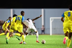 ORANJESTAD , ARUBA - JUNE 8: Aruba vs Curaçao on Saturday, June 8, 2024 at Compleho Deportivo Guillermo Prospero Trinidad in Oranjestad , (Photo by Davyne Croes/DAC Image)