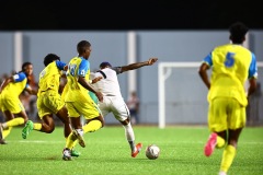 ORANJESTAD , ARUBA - JUNE 8: Aruba vs Curaçao on Saturday, June 8, 2024 at Compleho Deportivo Guillermo Prospero Trinidad in Oranjestad , 
(Photo by Davyne Croes/DAC Image)