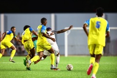 ORANJESTAD , ARUBA - JUNE 8: Aruba vs Curaçao on Saturday, June 8, 2024 at Compleho Deportivo Guillermo Prospero Trinidad in Oranjestad , 
(Photo by Davyne Croes/DAC Image)