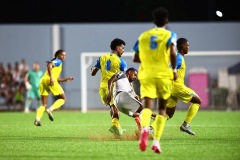 ORANJESTAD , ARUBA - JUNE 8: Aruba vs Curaçao on Saturday, June 8, 2024 at Compleho Deportivo Guillermo Prospero Trinidad in Oranjestad , 
(Photo by Davyne Croes/DAC Image)