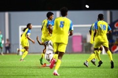 ORANJESTAD , ARUBA - JUNE 8: Aruba vs Curaçao on Saturday, June 8, 2024 at Compleho Deportivo Guillermo Prospero Trinidad in Oranjestad , 
(Photo by Davyne Croes/DAC Image)