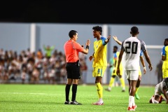 ORANJESTAD , ARUBA - JUNE 8: Aruba vs Curaçao on Saturday, June 8, 2024 at Compleho Deportivo Guillermo Prospero Trinidad in Oranjestad , 
(Photo by Davyne Croes/DAC Image)