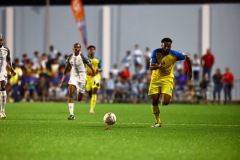 ORANJESTAD , ARUBA - JUNE 8: Aruba vs Curaçao on Saturday, June 8, 2024 at Compleho Deportivo Guillermo Prospero Trinidad in Oranjestad , (Photo by Davyne Croes/DAC Image)