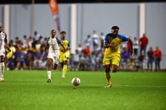 ORANJESTAD , ARUBA - JUNE 8: Aruba vs Curaçao on Saturday, June 8, 2024 at Compleho Deportivo Guillermo Prospero Trinidad in Oranjestad , (Photo by Davyne Croes/DAC Image)