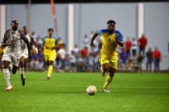 ORANJESTAD , ARUBA - JUNE 8: Aruba vs Curaçao on Saturday, June 8, 2024 at Compleho Deportivo Guillermo Prospero Trinidad in Oranjestad , 
(Photo by Davyne Croes/DAC Image)