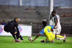 ORANJESTAD , ARUBA - JUNE 8: Aruba vs Curaçao on Saturday, June 8, 2024 at Compleho Deportivo Guillermo Prospero Trinidad in Oranjestad , 
(Photo by Davyne Croes/DAC Image)