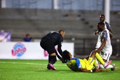 ORANJESTAD , ARUBA - JUNE 8: Aruba vs Curaçao on Saturday, June 8, 2024 at Compleho Deportivo Guillermo Prospero Trinidad in Oranjestad , 
(Photo by Davyne Croes/DAC Image)