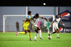 ORANJESTAD , ARUBA - JUNE 8: Aruba vs Curaçao on Saturday, June 8, 2024 at Compleho Deportivo Guillermo Prospero Trinidad in Oranjestad , 
(Photo by Davyne Croes/DAC Image)