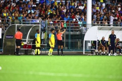 ORANJESTAD , ARUBA - JUNE 8: Aruba vs Curaçao on Saturday, June 8, 2024 at Compleho Deportivo Guillermo Prospero Trinidad in Oranjestad , 
(Photo by Davyne Croes/DAC Image)