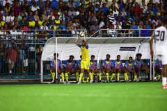 ORANJESTAD , ARUBA - JUNE 8: Aruba vs Curaçao on Saturday, June 8, 2024 at Compleho Deportivo Guillermo Prospero Trinidad in Oranjestad , 
(Photo by Davyne Croes/DAC Image)